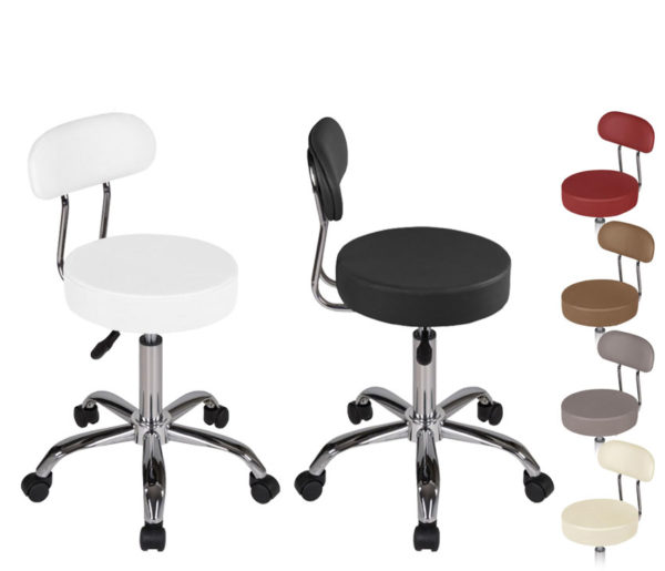 Стульчик майстра зі спинкою