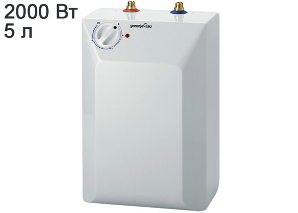 Міні бойлер для води 5л Gorenje
