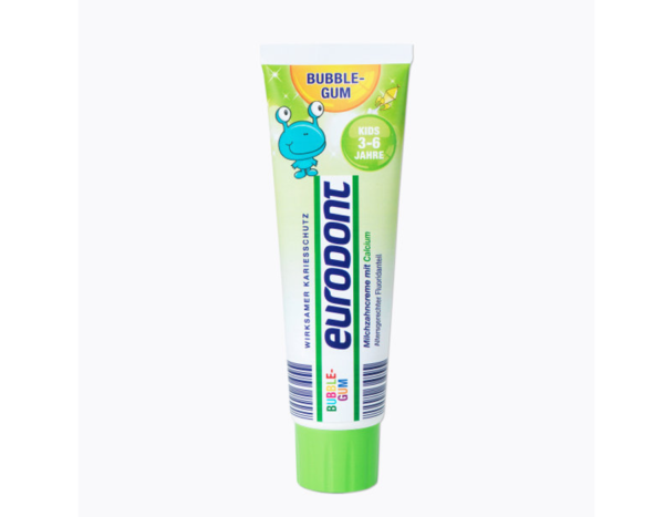 дитяча зубна паста Eurodont Milchzahncreme mit Calcium Bubble-Gumдитяча зубна паста Eurodont Milchzahncreme mit Calcium BubbleGumдитяча зубна паста Eurodont Milchzahncreme mit Calcium BubbleGumдитяча зубна паста Eurodont Milchzahncreme mit Calcium BubbleGum
