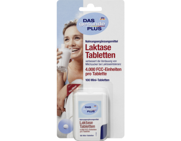 Таблетки лактази 4000, 100 таблетокLaktase Tabletten 4.000, 100 StLaktase Tabletten 4.000, 100 St