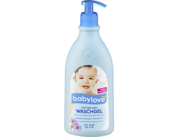 дитячий м'який гель для купання babylove Dusche & Shampoo дитячий м'який гель для купання babylove Dusche & Shampoo