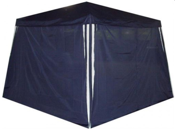 Павільйон з 2 бічними панелями без вікон, Синій