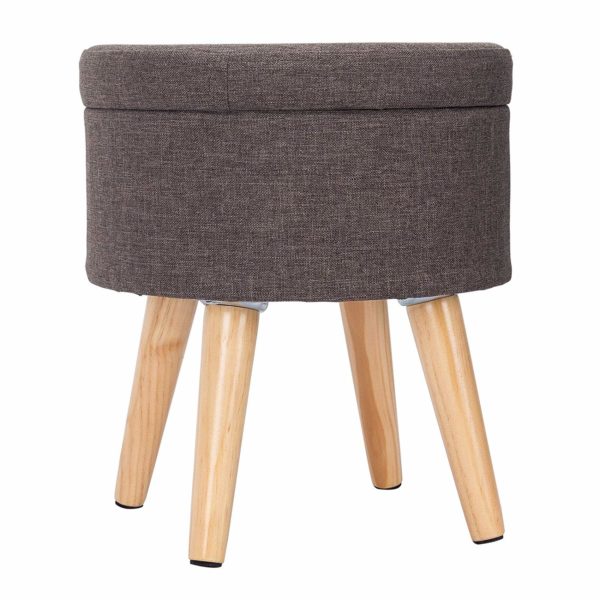 Стілець з місцем для зберігання SH08 (Коричневий 1)Стілець з місцем для зберігання SH08 (Коричневий 1)