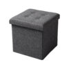 Табурет з місцем для зберігання SH06 (Сірий темний)Табурет з місцем для зберігання SH06 (Сірий темний)