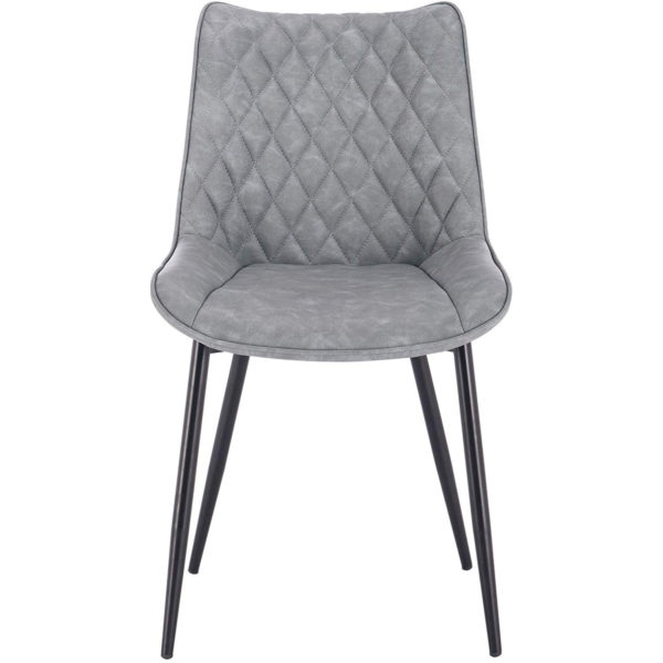 Стілець зі штучної шкіри BH210 (Сірий)Стілець зі штучної шкіри BH210 (Сірий)