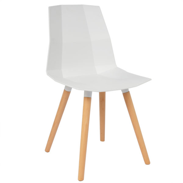 Стільці із пластику BH63 (Білий) Стільці із пластику BH63 (Білий)