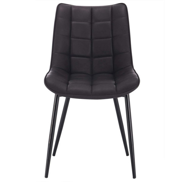 Стілець зі штучної шкіри BH207 (Чорний)Стілець зі штучної шкіри BH207 (Чорний)