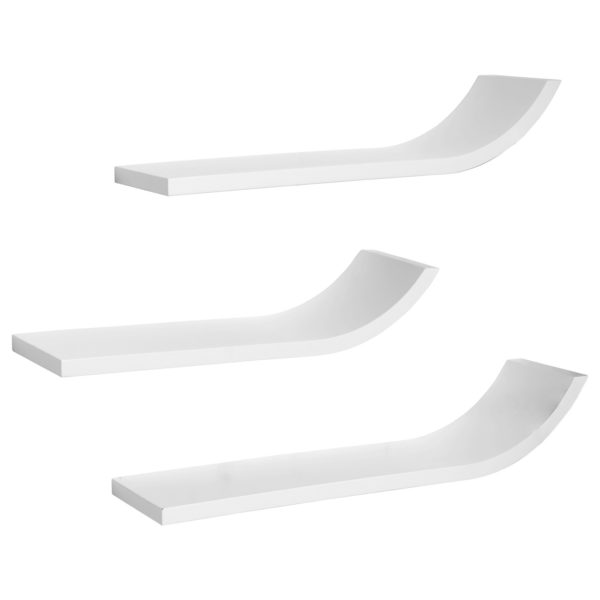 Набір із 3 настінних полиць RG9271 БілийНабір із 3 настінних полиць RG9271 БілийНабір із 3 настінних полиць RG9271 БілийНабір із 3 настінних полиць RG9271 Білий