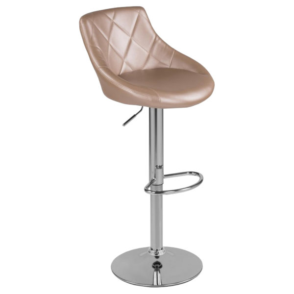 Барний стілець Berlin BSC02 Кремовий
