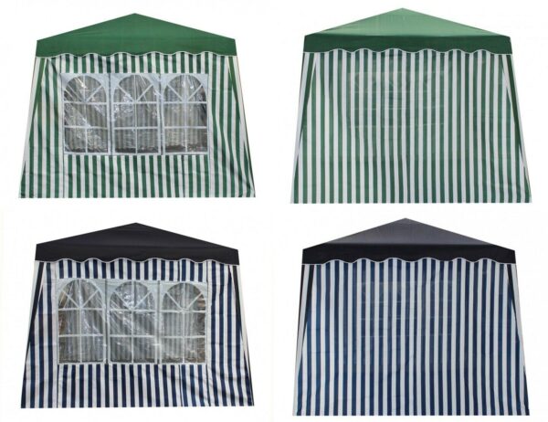 2 бічні стінки 3 х 3 / 3 х 6 / 3 х9 для альтанки з/без вікна