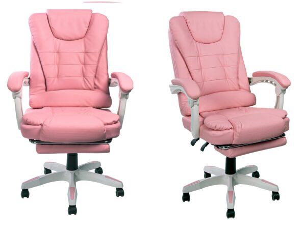Офісне крісло для керівника з підставкою для ніг Сучасний дизайн еко-шкіра до 120кг ts-bs707 Рожевий Офісне крісло для керівника з підставкою для ніг Сучасний дизайн еко-шкіра до 120кгОфисное кресло для руководителя с подставкой для ног Современный дизайн эко-кожа до 120кг ts-bs707 РозовыйОфисное кресло для руководителя с подставкой для ног Современный дизайн эко-кожа до 120кг ts-bs707 Розовый