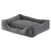 Лежанка для собаки 75 х 60 х 15 см Eila L Сіра