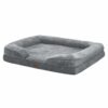 Ортопедична лежанка для собак Sheena XL 105 x 82 см СірийОртопедична лежанка для собак Sheena XL 105 x 82 см Сірий