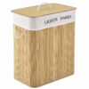 Бамбуковий кошик для білизни Curly 100 л Світло - коричневийБамбуковий кошик для білизни Curly 100 л Світло - коричневийБамбуковий кошик для білизни Curly 100 л Світло - коричневий